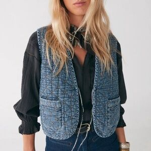 Lyana Vest - Oeste Denim, Maison Hotel